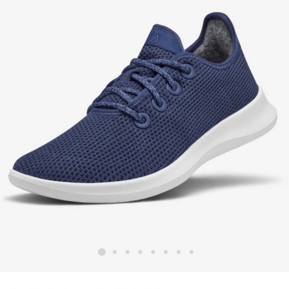 allbirds Women’s Navy Blue Knit Sneakers